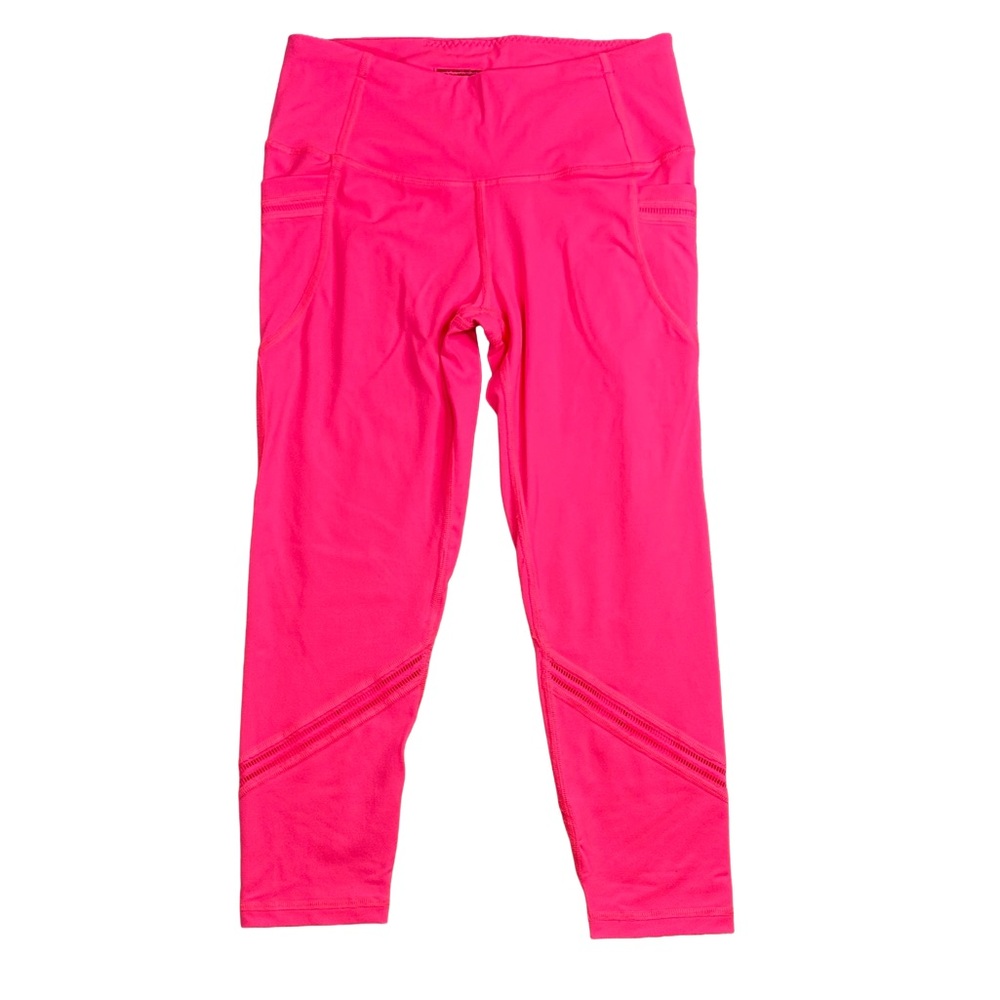VICTORIA’S SECRET | Knockout Capri Yoga Leggings | Bright Pink | Activewear